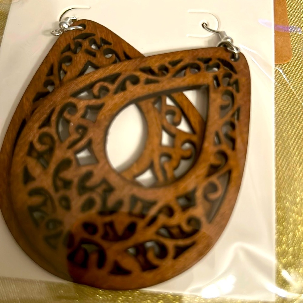 Wood Earrings